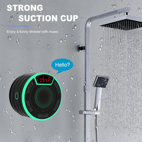 BassPal floating on pool water, IPX7 waterproof protection for safe use