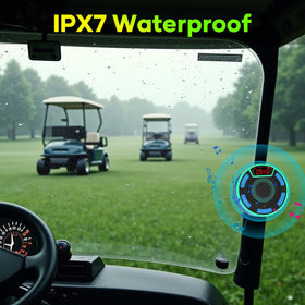 BassPal IPX7 waterproof speaker floats and resists splashes during outdoor play
