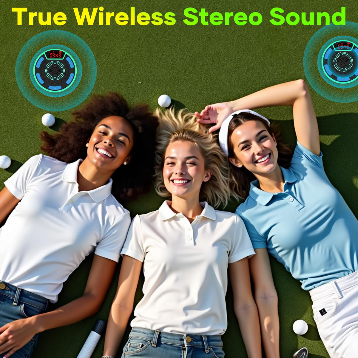 BassPal rugged, shockproof design for outdoor golf sessions