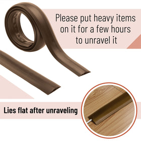 Bates Choice cuttable PVC cord cover with easy trim for precise fitting.