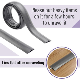 Bates Choice pre-split rear installation simplifies mounting without tape.