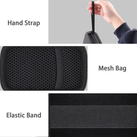 Baval case handle angled view, comfortable grip for carrying TP‑Link M8550 on the go