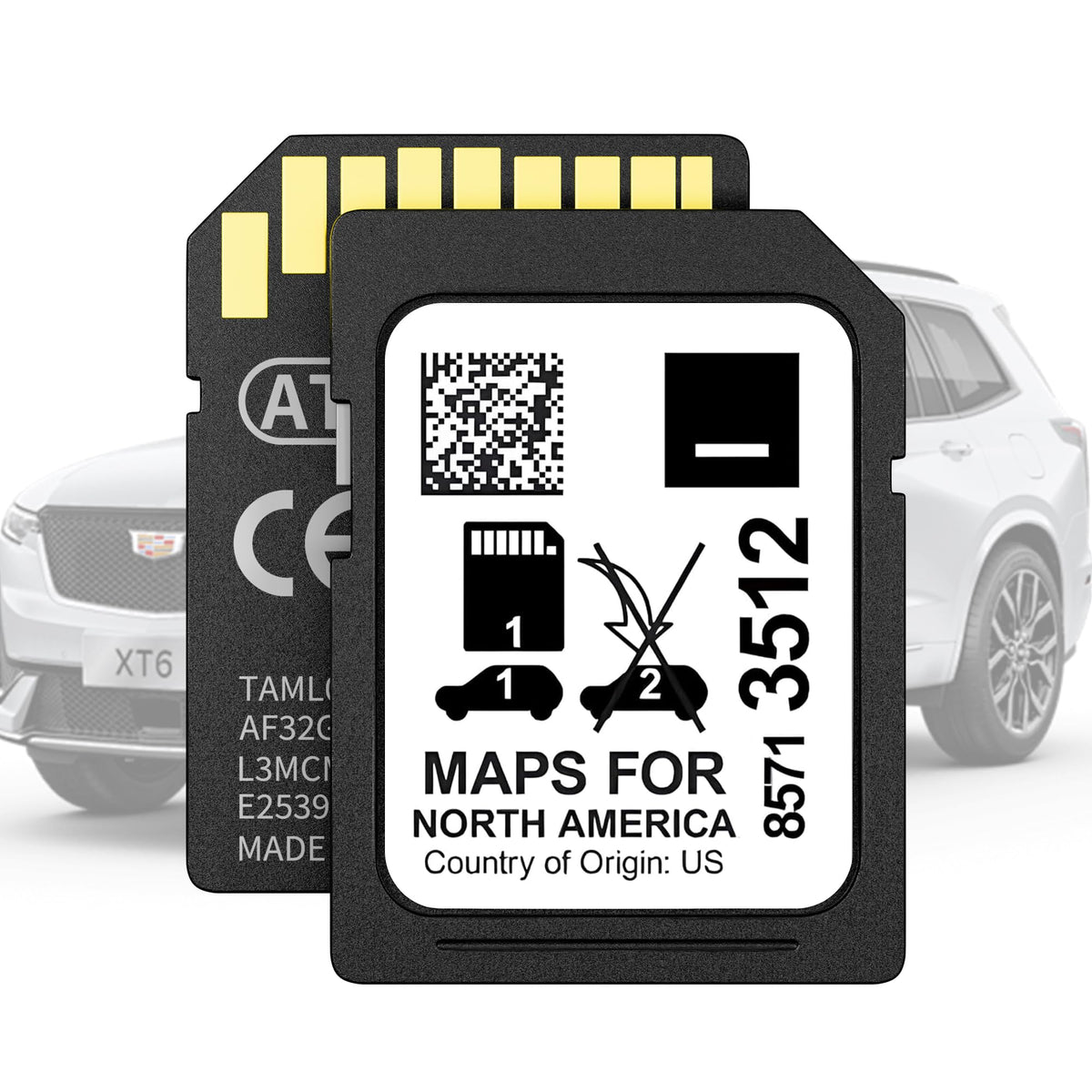 Bawanfa Plus packaging displaying 2026 North America maps for GM vehicles.