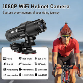 bayehngs helmet camera app connectivity shows real-time preview for quick sharing