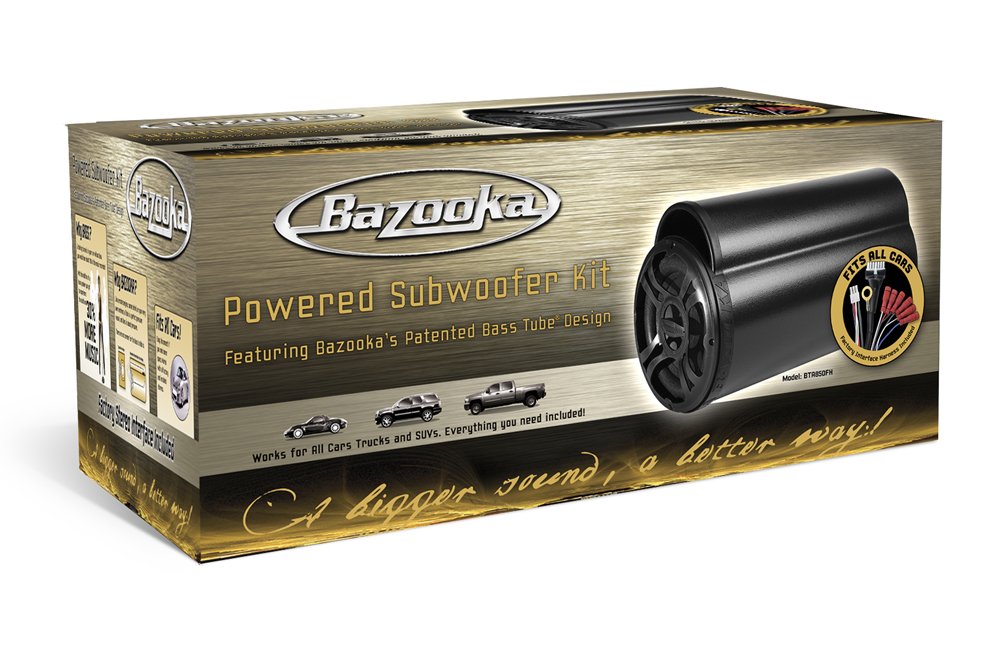 Bazooka BTA8100FHC installation cable included for easy setup