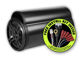 Bazooka BTA8100FHC side profile shows compact installation option for many vehicles