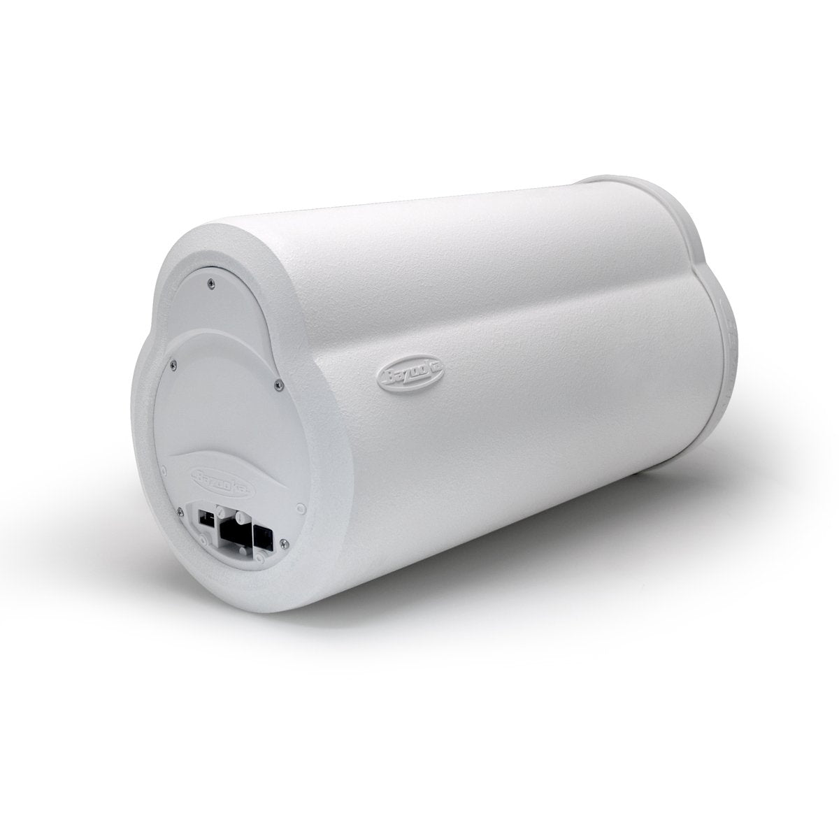 Waterproof woofer design supports durable marine audio performance.