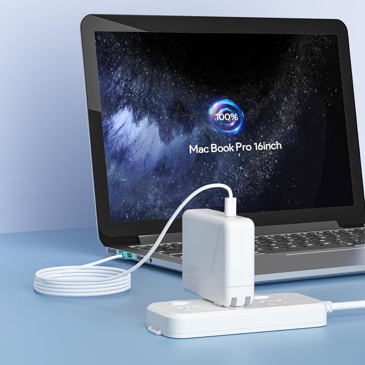 bbabybling packaging and included 6.6ft cable view showing ready-to-use kit