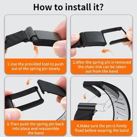 BBAMEN SportFlex Band one-size-fits-most design fits varied wrists.