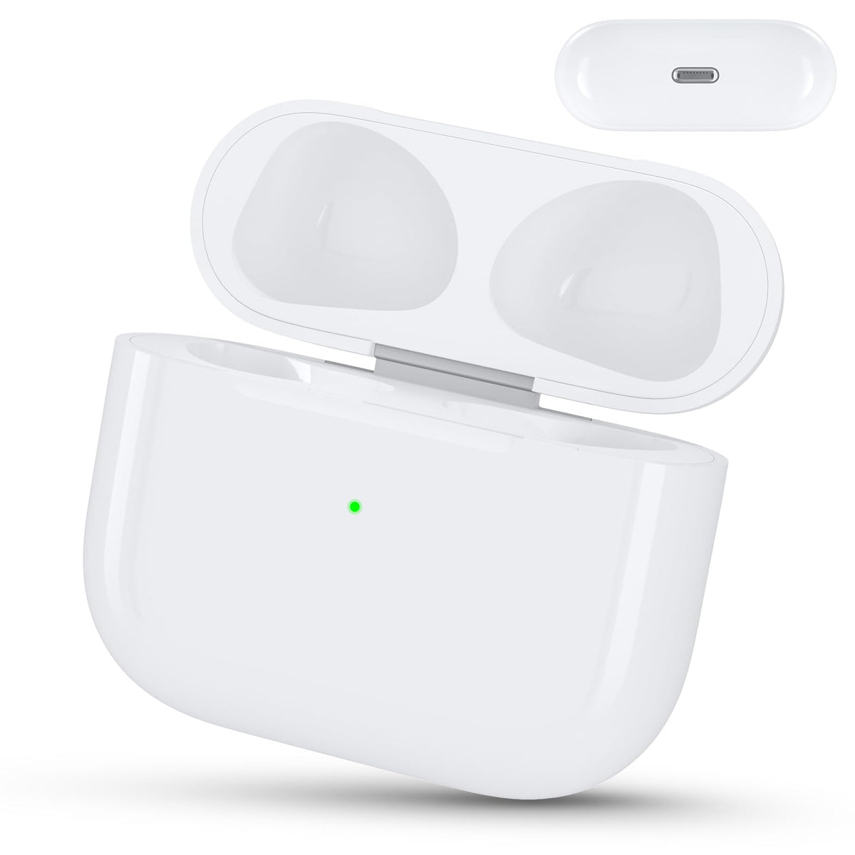 BBNGT AirPods 3rd Gen wireless charging case front view highlighting compact design for easy carry