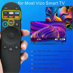 B BraiNice vizio remote in use showing fast app launches and pairing
