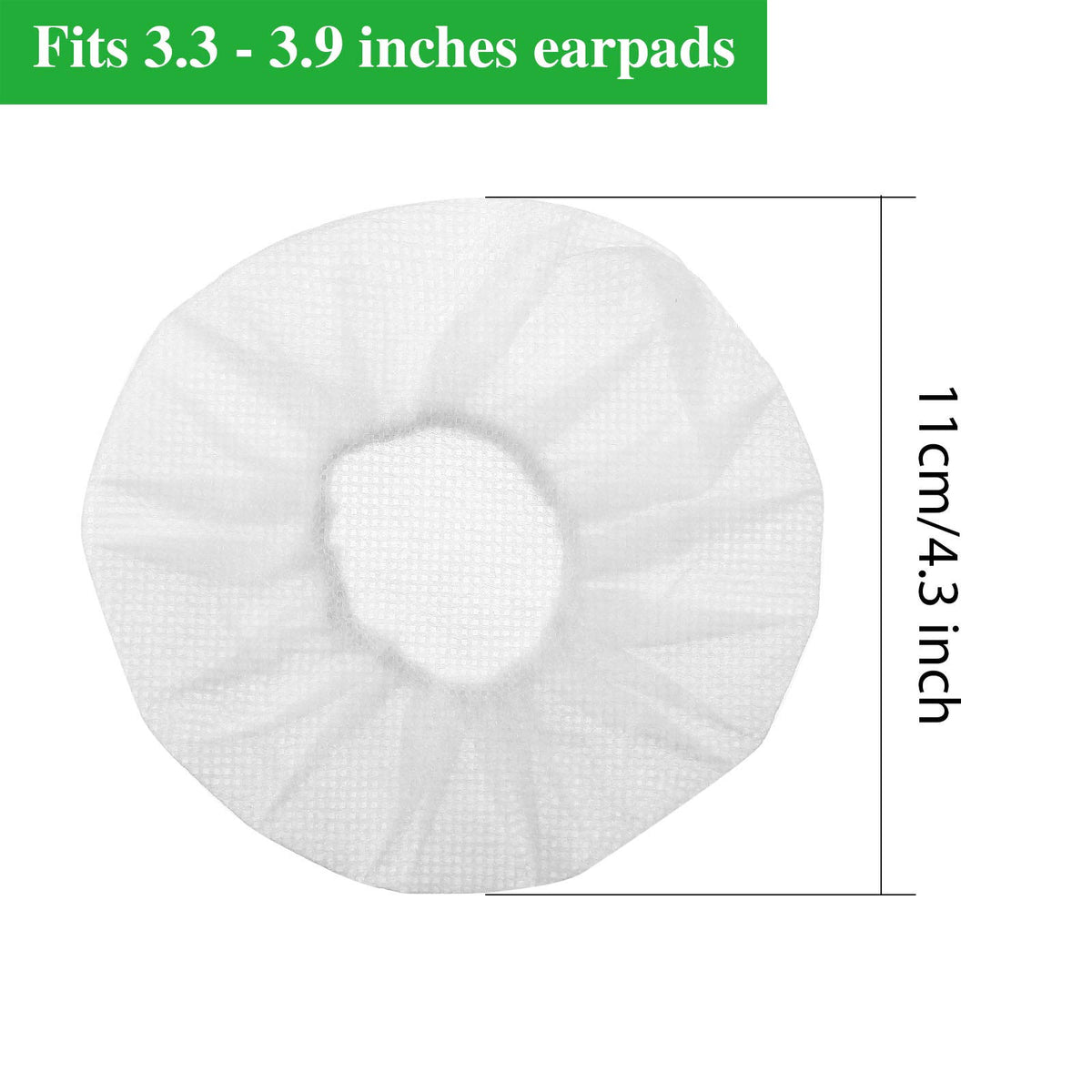 BBTO non-woven earpad covers provide a hygienic barrier for daily listening.