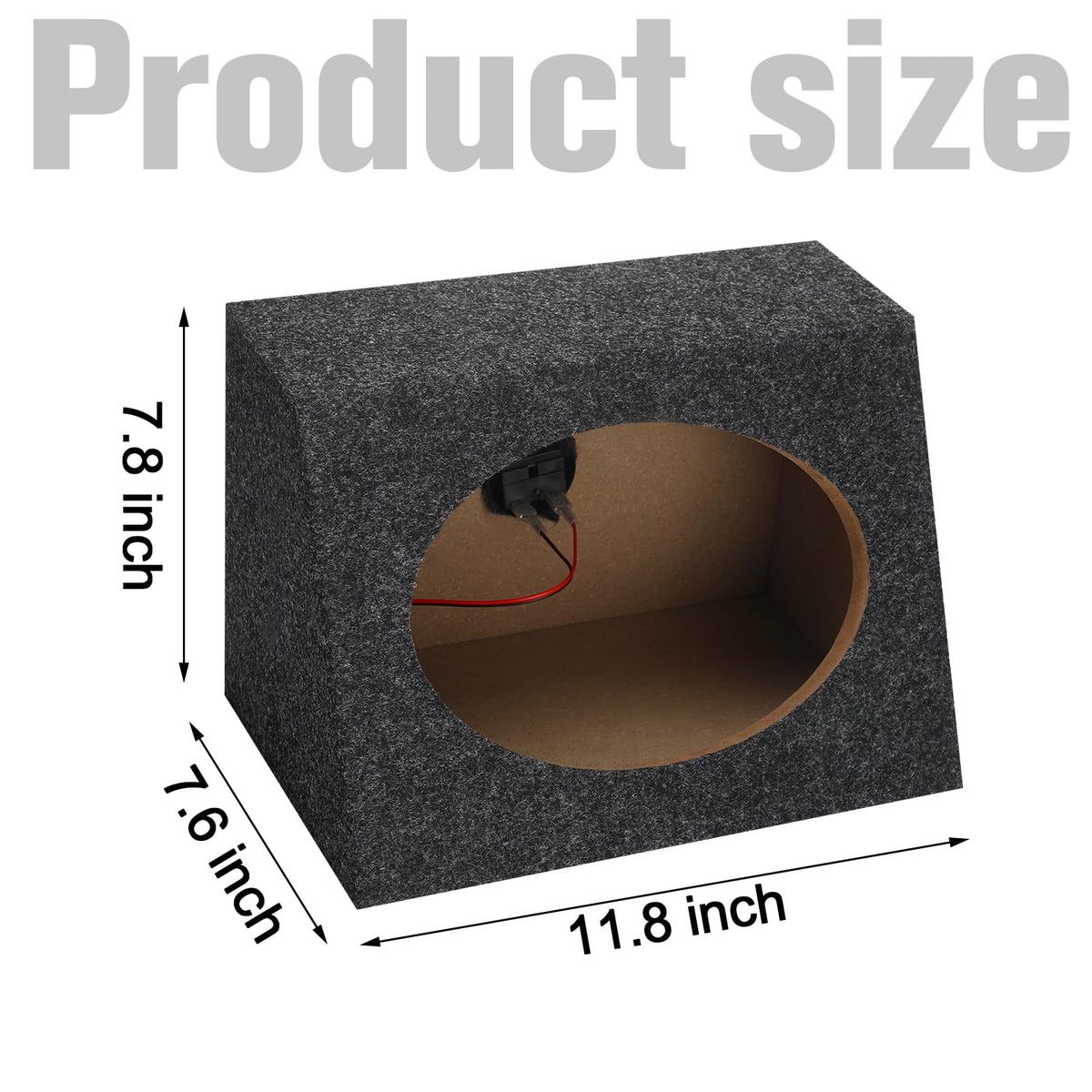 BBTO top angle profile highlighting trapezoid shape for tight vehicle placement