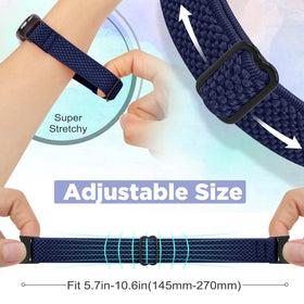 Bcuckood 3-pack nylon bands offer versatile color options for different outfits.