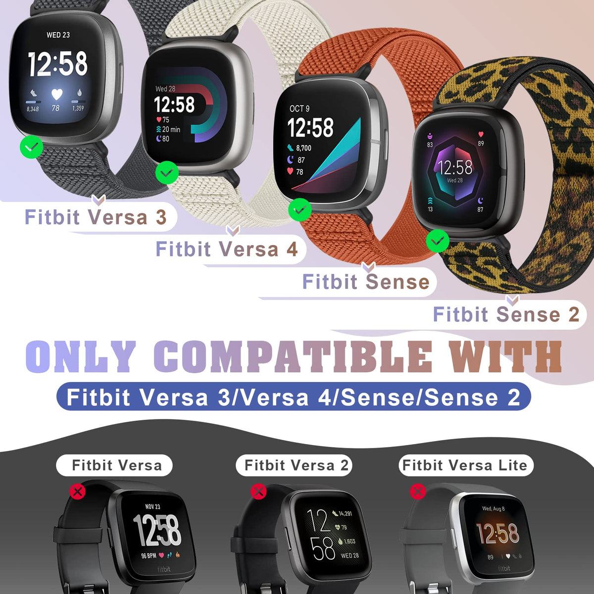 Bcuckood adjustable wrist band hugs the wrist for all-day wear