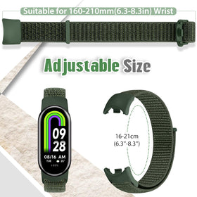 Bcuckood band attached to Xiaomi Smart Band demonstrating snug sensor stability