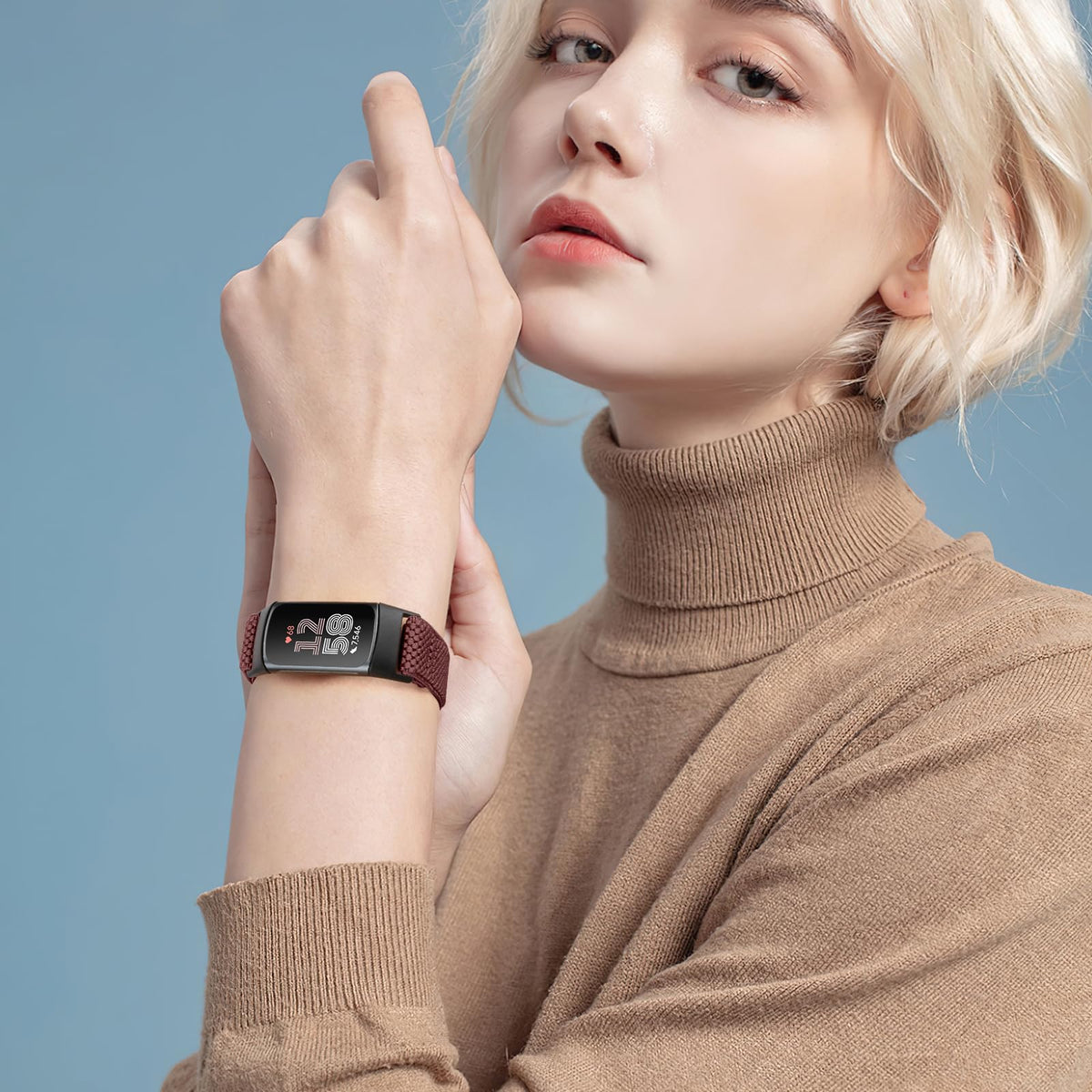 Bcuckood compatible strap for Charge6 and Charge5 – secure fit without tools.