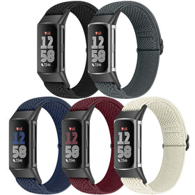 Bcuckood elastic nylon band for Charge6 – comfortable, breathable everyday wear.