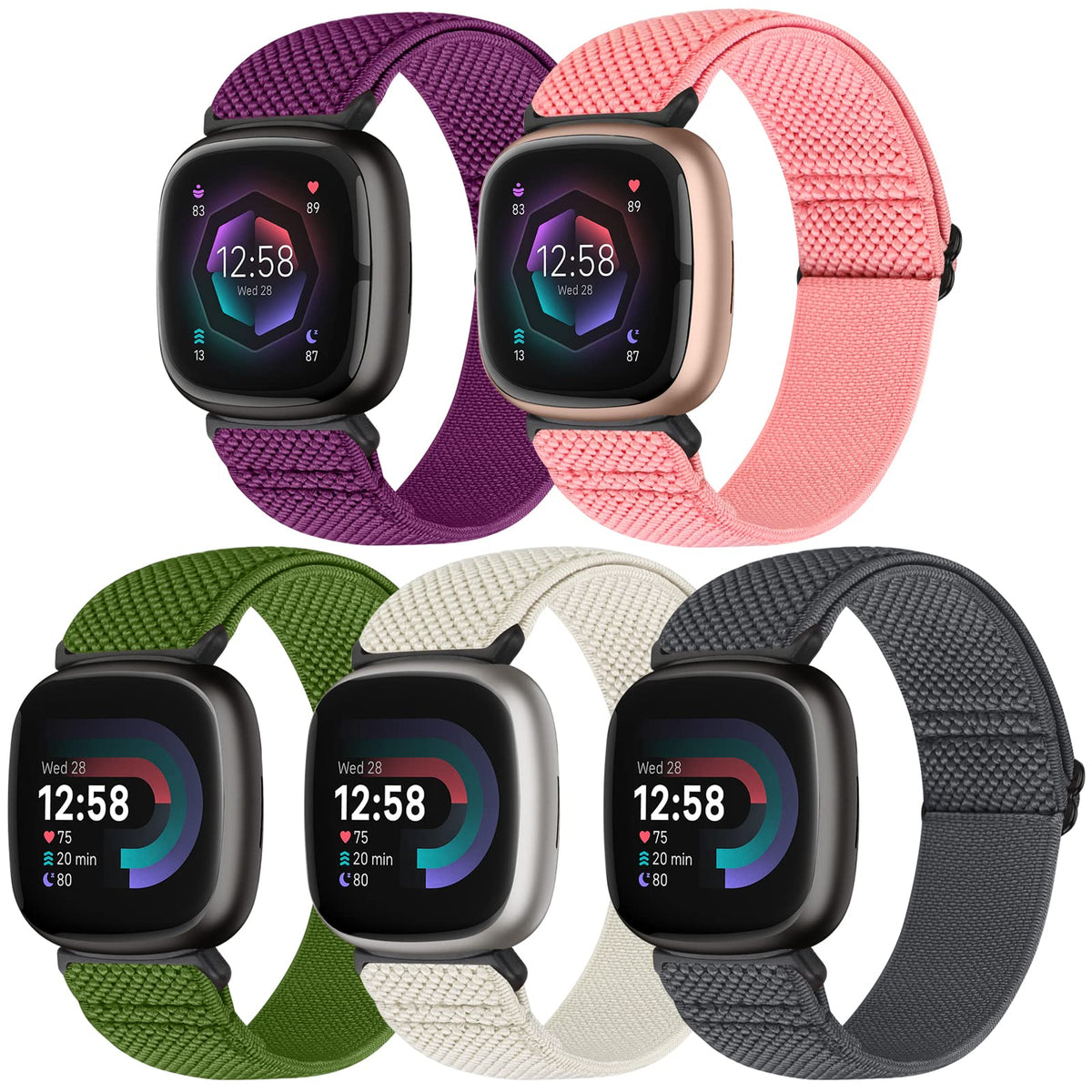 Bcuckood Sense 2 elastic band sideview highlighting breathable comfort.