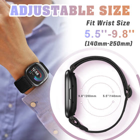 Bcuckood Sense elastic nylon band with flexible, comfortable fit