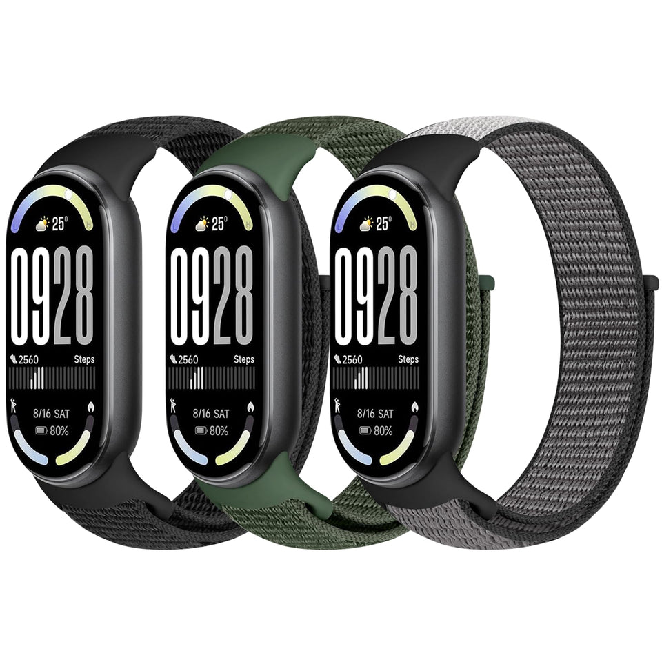 Bcuckood front packaging showing Xiaomi-compatible strap and color set benefits comfort