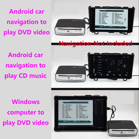 BDYING mounted in car by Android screen delivering in-car playback