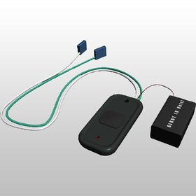BeA 10TD433PB9V digital transmitter with 9V leads for reliable access control.