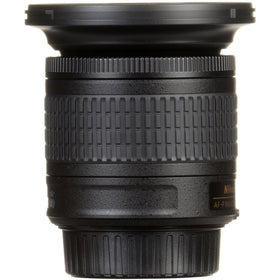 Nikon AF-P DX 10-20mm VR lens interior photography and urban panoramas.