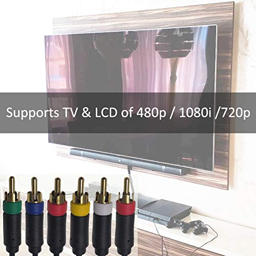 Bealuffe video and audio ports keep console to TV setup tidy.