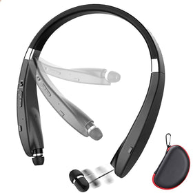 BEARTWO front packaging showing headset and carry case, ideal for travel