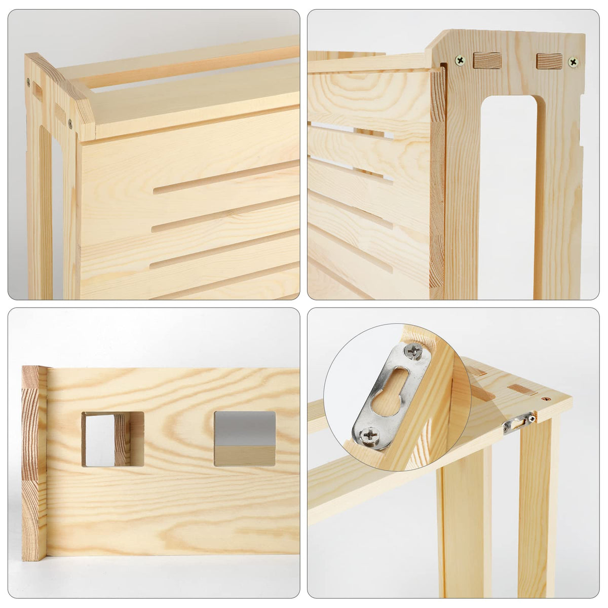 BEARUT packaging photo demonstrates simple screw assembly