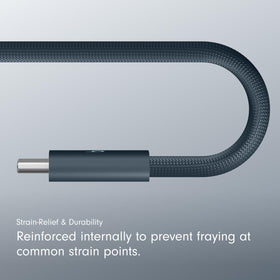 Beats 3 m braided cable ideal for desk charging and data syncing