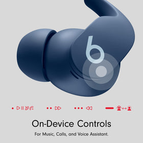 Beats Fit Pro renewed tidal blue Bluetooth pairing with iPhone or Android