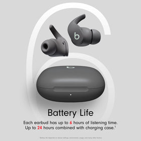 Beats Fit Pro Sage Gray transparency mode for real-world awareness