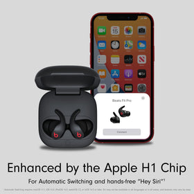 Beats Fit Pro transparency mode keeps you aware of surroundings.