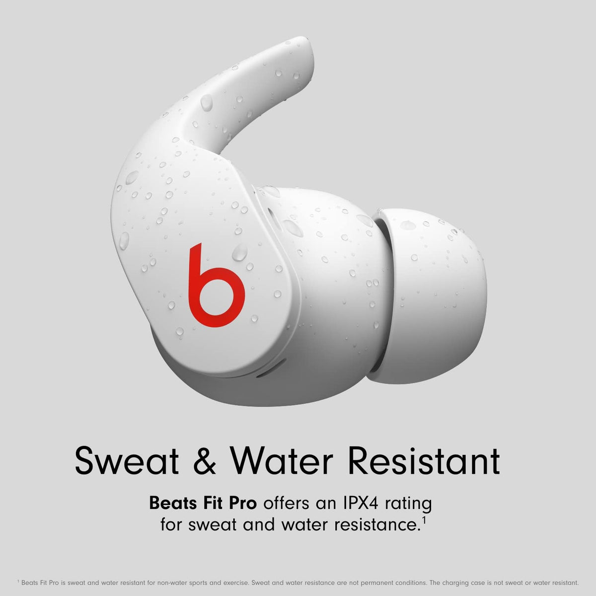 Beats Fit Pro white renewed packaging ready for resale.