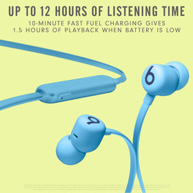 Beats Flex flex-form Nitinol neckband close-up for all-day comfort