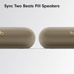 Beats Pill Campagne Gold USB-C charging port enabling device power on the go.