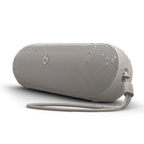 Beats Pill x Kim Kardashian front view; portable design for on-the-go listening.