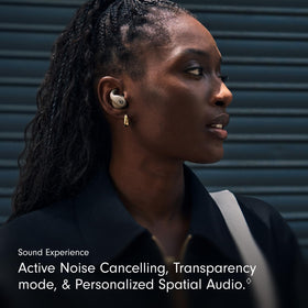 Beats Powerbeats Fit ANC active noise cancellation blocks distractions during commutes.