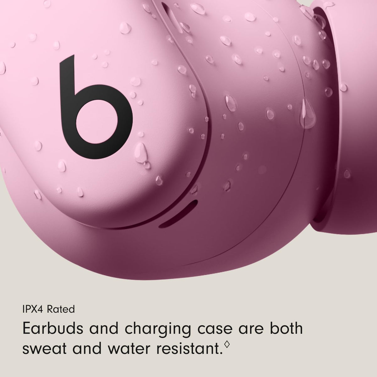 Beats Powerbeats Fit works with Apple and Android devices with customizable controls.