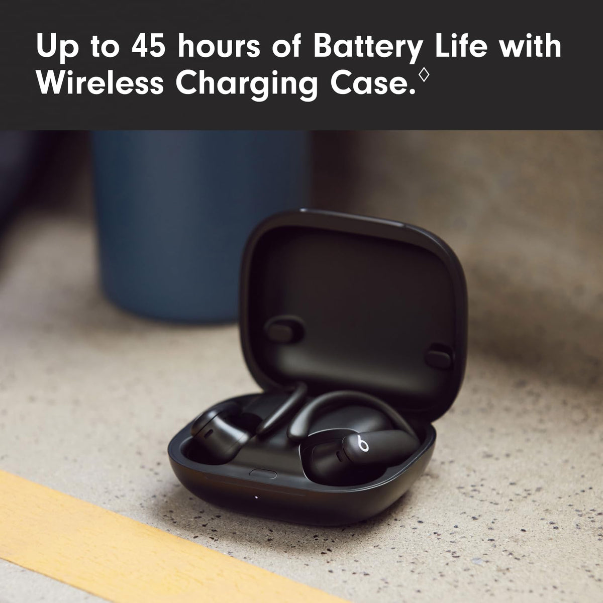 Beats Powerbeats Pro 2 adaptive EQ and Spatial Audio for immersive sound.