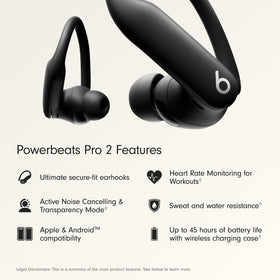 Beats Powerbeats Pro 2 ANC and Transparency mode enhance training awareness.