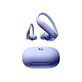 Beats Powerbeats Pro 2 Hyper Purple case front view with on-the-go charging.