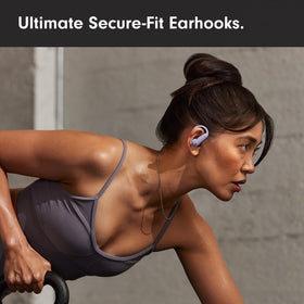 Beats Powerbeats Pro 2 optical heart rate sensor embedded for workouts.