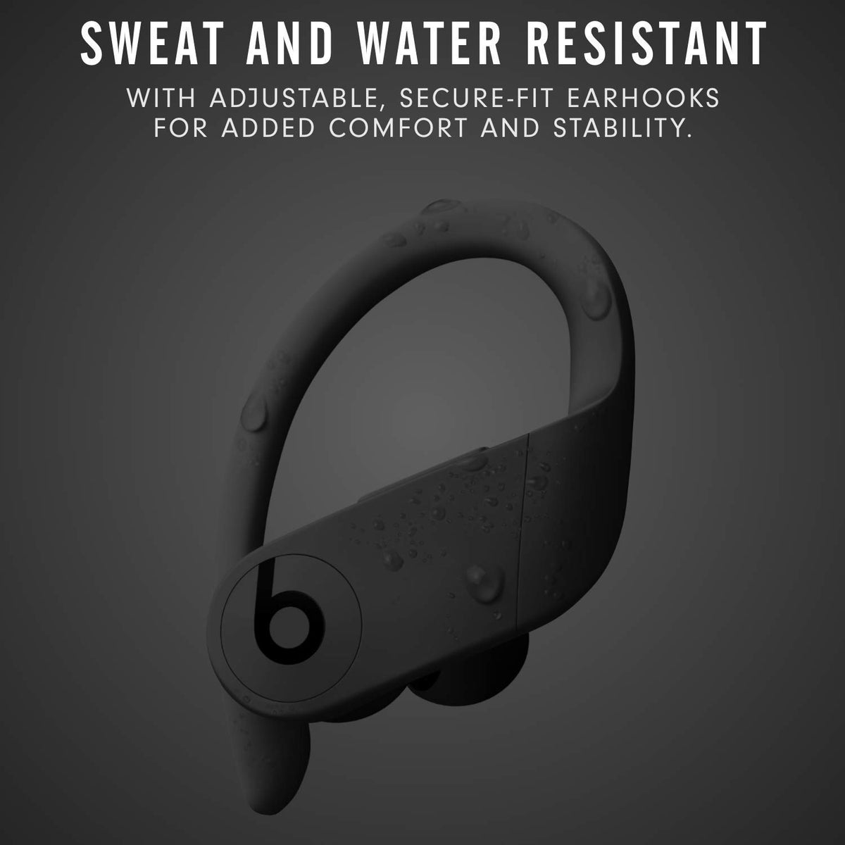 Beats Powerbeats Pro charging case open, showcasing extended battery life on the go.