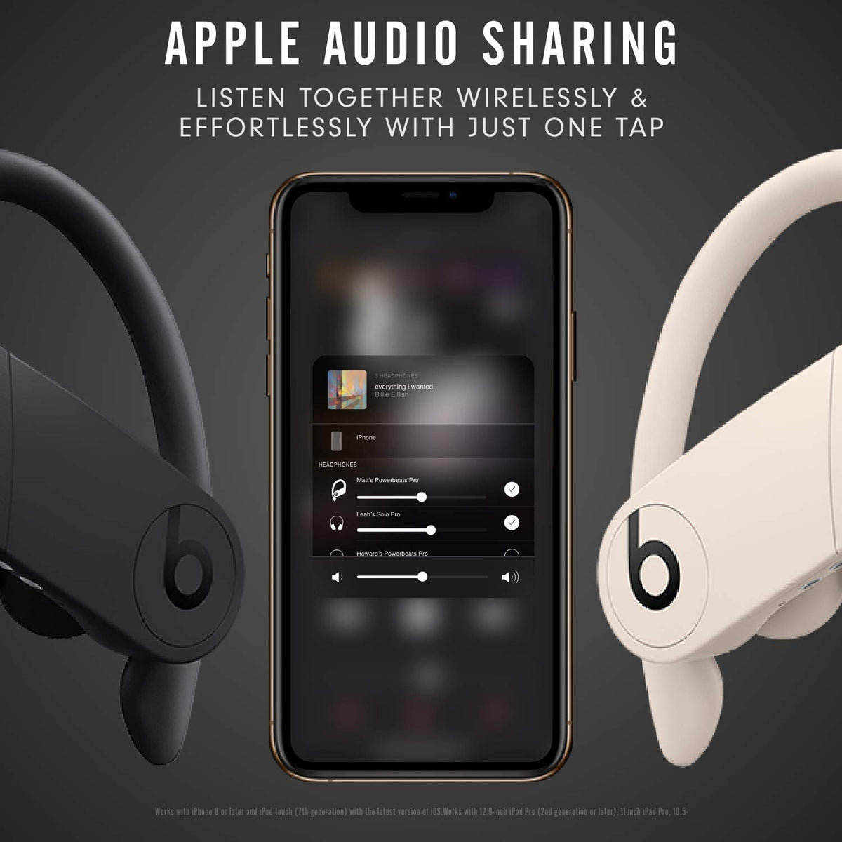 Beats Powerbeats Pro with H1 chip maintains a stable connection and low latency.