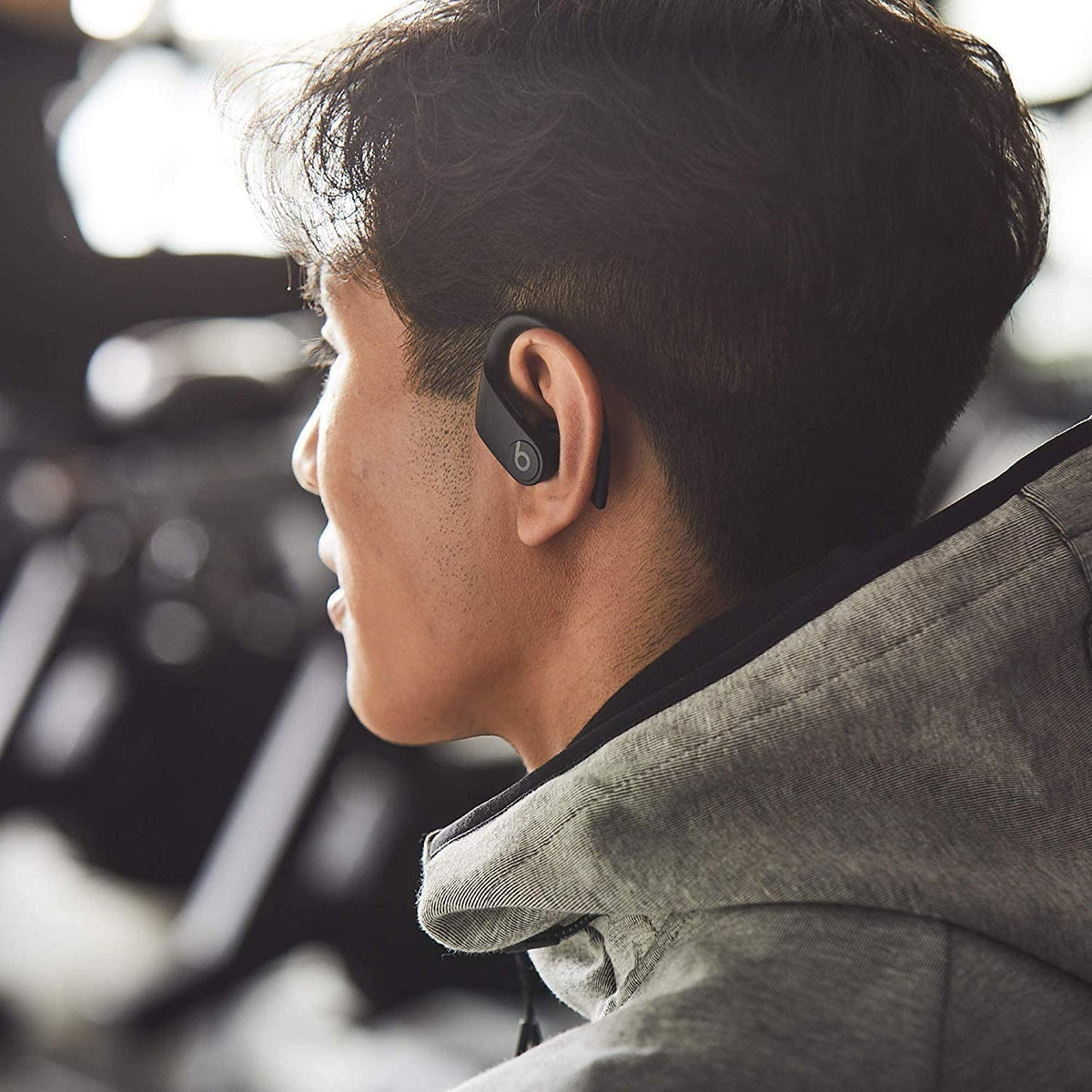 Beats Powerbeats Pro compatible with iPhone and Android for versatile pairing.