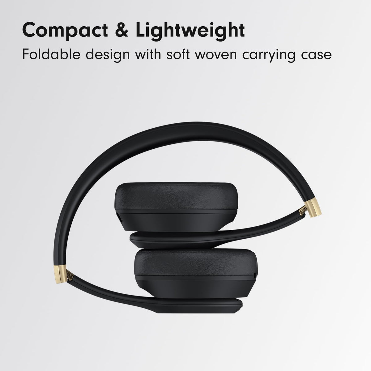 Beats Solo 4 compact carrying case for travel.