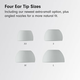 Beats Solo Buds microphone area Storm Gray highlighting clearer calls